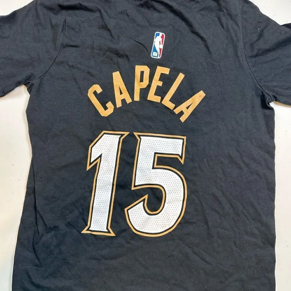 NWT NIKE NBA Atlanta Hawks City Edition Short Sleeve Tee Shirt Clint Capela - S